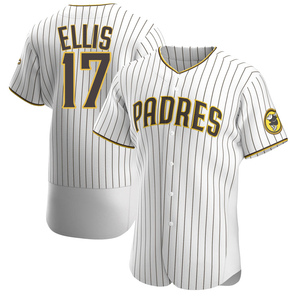 Men's A.J. Ellis San Diego Padres Replica White Home Cooperstown
