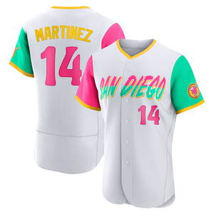 Carmelo Martinez Jersey - 1988 San Diego Padres Cooperstown Home Baseball  Jersey