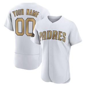 Men's Greg Maddux San Diego Padres Authentic Brown Tan/ Alternate Jersey