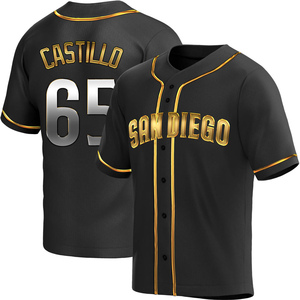 2018 San Diego Padres Jose Castillo #65 Game Used Navy Jersey SDP1083