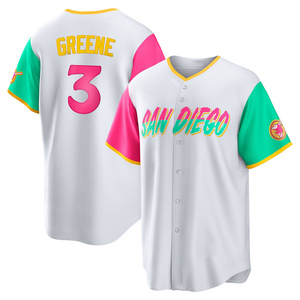 MLB, Shirts, Khalil Greene San Diego Padres 207 Majestic Throwback  Alternate Baseball Jersey