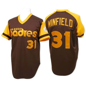 Men's Mitchell and Ness Tony Gwynn San Diego Padres Replica Navy Blue 1996  Throwback Jersey