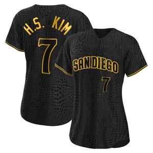 Nike Men's San Diego Padres Ha-Seong Kim #7 White T-Shirt