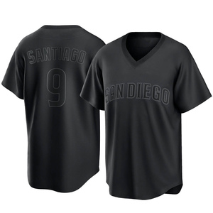 Men's Benito Santiago San Diego Padres Authentic White /Brown Home Jersey